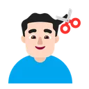 Free Conseguir Corte De Pelo Plano Icono