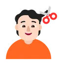 Free Conseguir Corte De Pelo Plano Icono