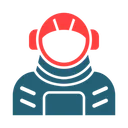 Free Cosmonaut Astronaut Space Icon