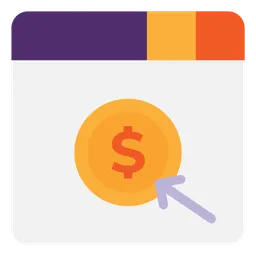 Free Cost per click  Icon