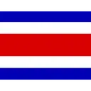 Free Costa Rica Flagge Symbol