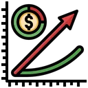 Free Costs And Revenues Chart  Icon