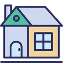 Free Cottage Home Rural House Icon