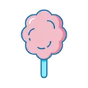 Free Cotton candy  Icon