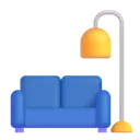 Free And Lamp Color Icon