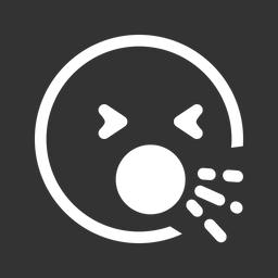 Free Coughing Emoji Icon