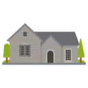 Free Farm House Countryside Rural Hotel Icon