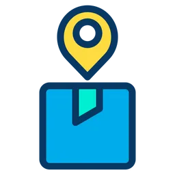 Free Courier Location  Icon
