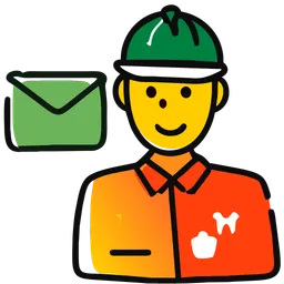 Free Courier services  Icon