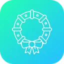 Free Couronne Noel Decoration Icon