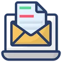 Free Courrier Ouvert E Mail Enveloppe Icon