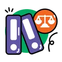 Free Court Case File Icon