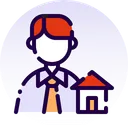 Free Immobilier Propriete Maison Icône