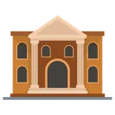 Free Courtroom Courthouse Court Building Icon