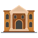 Free Courtroom Courthouse Court Building Icon