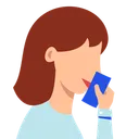 Free Cover Mouth Close Cough Icon