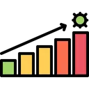 Free Covid Analysis Statistics Infected Icon