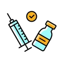 Free Vaccine Syringe Vaccination Icon