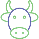 Free Cow Calf Cattle Icon