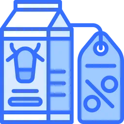 Free Cow Milk Discount  Icon