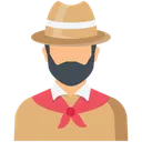 Free Cowboy Human Man Icon