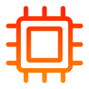 Free Cpu Processor Chip Icon