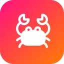 Free Crab Cancer Seafood Icon