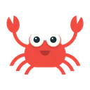 Free Crab Seafood Animal Icon