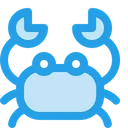 Free Crab Cancer Seafood Icon