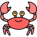 Free Crab Seafood Animal Icon