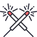 Free Crackling Sparklers  Icon