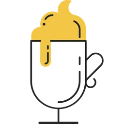 Free Cream Coffee  Icon