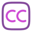 Free Creative Commons Cc Term Icon