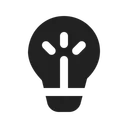 Free Lightbulb Filament Icon