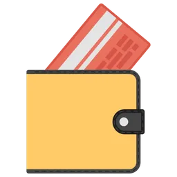 Free Credit Card In Wallet  Icon