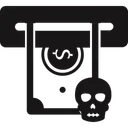 Free Credit Hacker Debit Hack Insecure Atm Icon