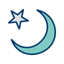 Free Crescent Moon Nature Icon