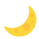 Free Moon Flat Icon