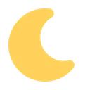 Free Crescent Moon Half Moon Moon Icon