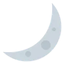 Free Crescent Moon Mark Icon