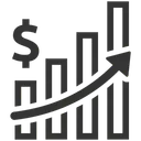 Free Crescimento Renda Relatorio Ícone