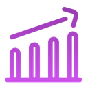 Free Crescimento Negocios Grafico Ícone