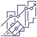 Free Carreira Grafico Crescimento Ícone