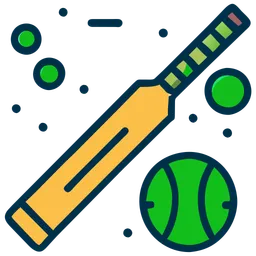 Free Cricket bat  Icon