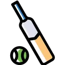 Free Cricket bat  Icon