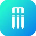 Free Cricket Stumps Wicket Icon