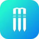 Free Cricket Stumps Wicket Icon