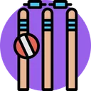 Free Cricket Wicket Stumps Wicket Icon