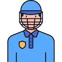 Free Cricketer Icon