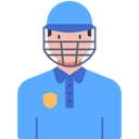 Free Cricketer Icon